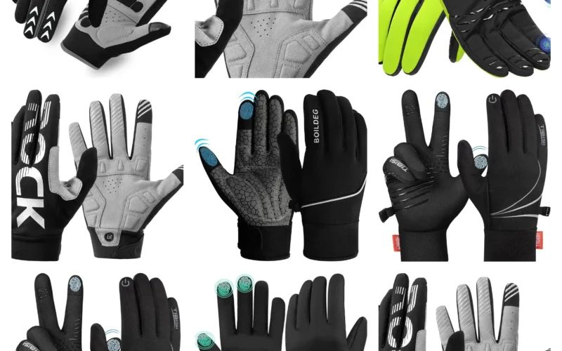 10 Winter-Radhandschuhe Die Besten - warm, Touch & Grip