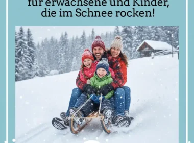 5 Holz- & Metallschlitten für erwachsene und Kinder, die im Schnee rocken!